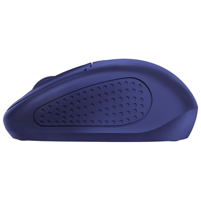 Trust Primo Mouse Ambidestro Rf Wireless Ottico 1600 Dpi Matte Blu