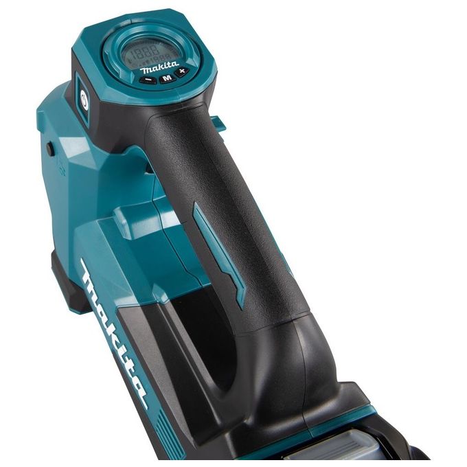 Makita MP001GZ Compressore Portatile a Batteria 40V max 11,1 bar 24 l-min con Display Digitale e Spegnimento Automatico colore Nero Blu