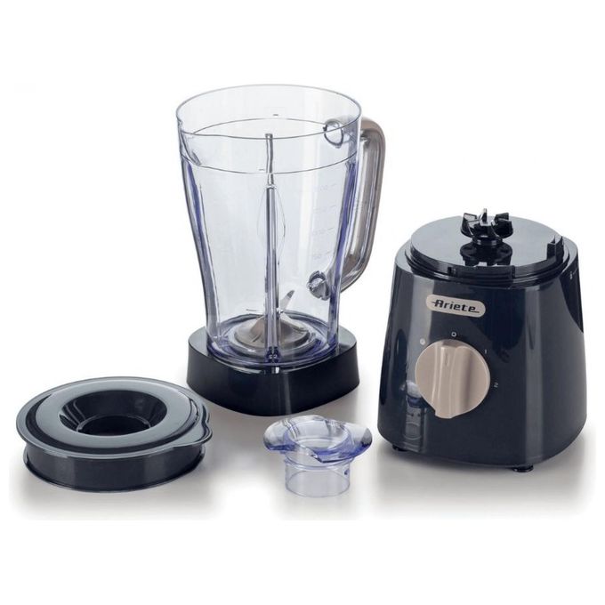 Ariete 00C057603AR0 Breakfast Frullatore da tavolo 500W 4 lame acciaio inox 1,5 L 2 velocita' Funzione Pulse colore Grigio