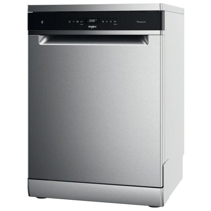 Whirlpool WFO3O41PLX Lavastoviglie Libera Installazione 14 coperti Classe C 41 dB NaturalDry 6° SENSO 10 programmi (85x60x59 cm) colore Inox