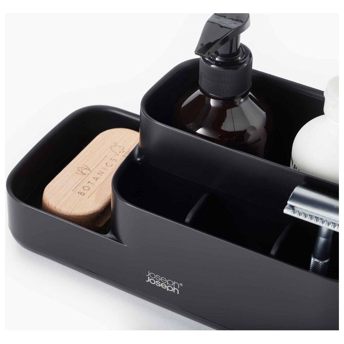 Joseph Joseph EasyStore Bathroom Caddy Nero