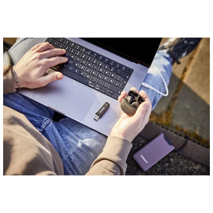 Intenso Powerbank F10000 Lilla 10000 mAh con USB-C a Tipo C