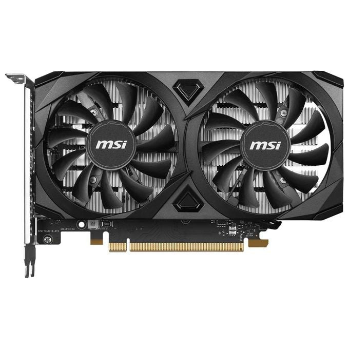 MSI V812-055R Ventus GeForce RTX 3050 Scheda Grafica 6 GB GDDR6 2 HDMI 2.1 1 DisplayPort 1.4a colore Nero