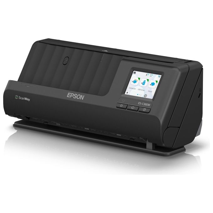 Epson B11B269401 ES-C380W Scanner con ADF + alimentatore di fogli 600 x 600 DPI A4 colore Nero