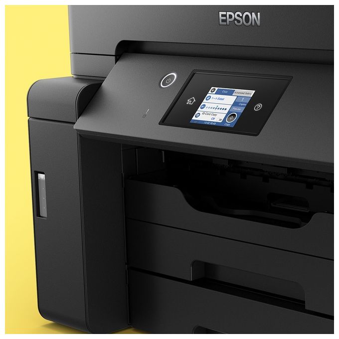 Epson C11CJ41401 EcoTank ET-M16600 Stampante Multifunzione Monocromatica A3+ Wi-Fi Display Touch 6,8 cm ADF 50 fogli colore Nero