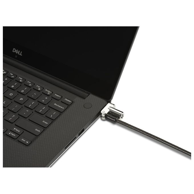 Kensington K62318WW Lucchetto per Laptop Universale 3-in-1 con Chiave da 5 mm Cavo in Acciaio al Carbonio da 1,8 m Tecnologia Hidden Pin colore Nero