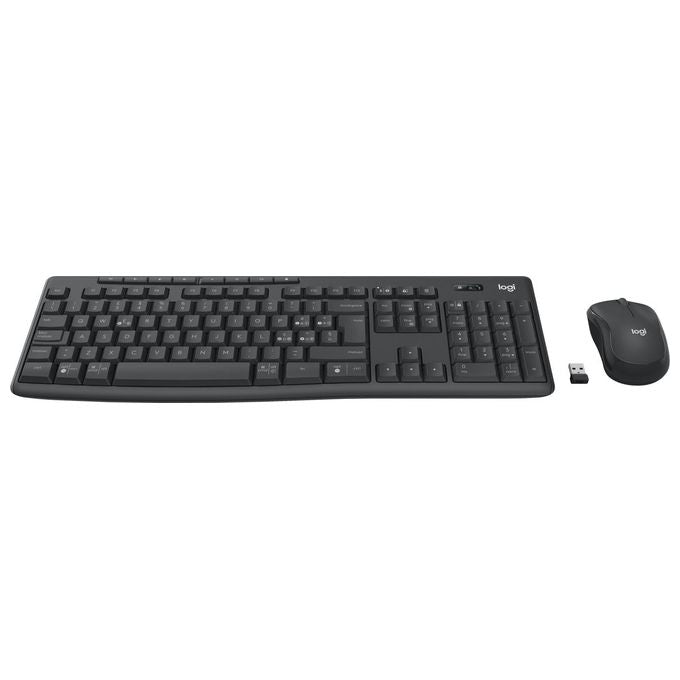 Logitech 920-012069 MK370 Combo for Business Kit Tastiera e Mouse Wireless Full-Size QWERTY Italiano Logi Bolt Bluetooth colore Grafite