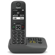 Gigaset S30852-H2830-B133 AE690A Telefono Analogico DECT con Identificatore di Chiamata Vivavoce e Ansa Digitale colore Antracite