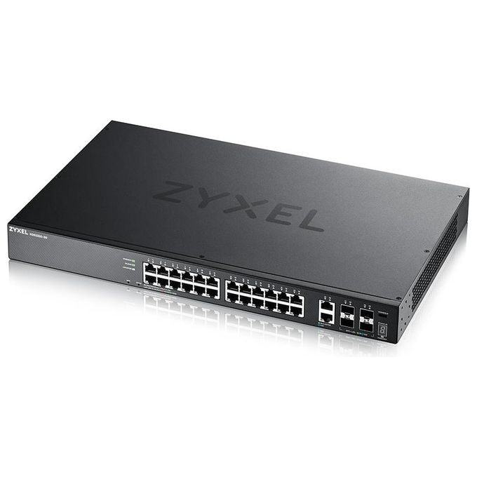 Zyxel XGS2220-30-EU0101F XGS2220 Switch Gestito Layer 3 Lite 24 porte Gigabit 2 porte 10G 4 SFP+ colore Nero