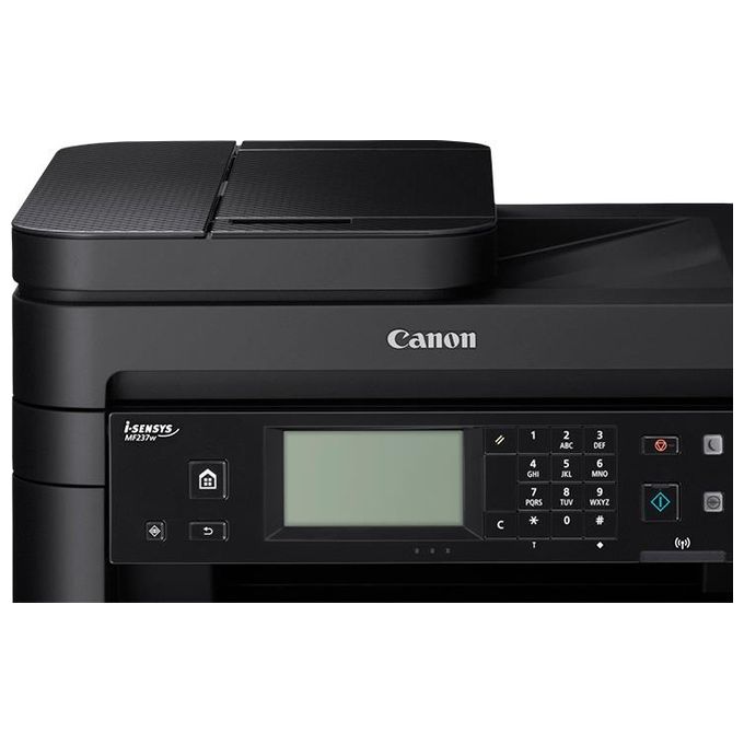 Canon 1418C030AA i-SENSYS MF237w Multifunzione Laser A4 Monocromatico 1200x1200 DPI 23 ppm Wi-Fi Ethernet colore Nero