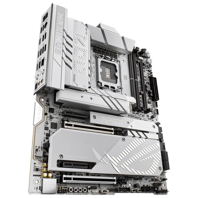 ASUS 90MB1IP0-M0EAY0 ROG Maximus Z890 Apex Scheda Madre ATX Intel LGA 1851 DDR5 Wi-Fi 7 Thunderbolt 4 colore Grigio ciottolo