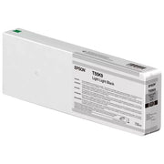 Epson C13T55K900 Cartuccia d'inchiostro Originale 700 ml Tecnologia UltraChrome HDX HD Compatibile con SC-P6000 SC-P7000 SC-P8000 SC-P9000 colore Nero Chiaro Chiaro