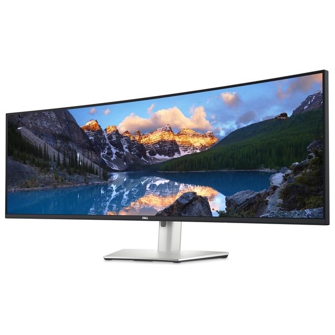DELL DELL-U4924DW UltraSharp Monitor PC 49'' 5120 x 1440 Pixel 32:9 60 Hz USB-C Hub 90W VESA 100x100 colore Nero Argento