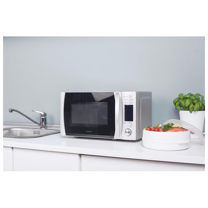 Candy CMXG22DS COOKinAPP Forno a microonde con grill 22 L 800 W 40 programmi colore Acciaio inox