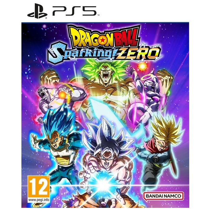 Bandai Namco Dragon Ball Sparking! Zero Gioco PS5 Azione Lotta PEGI 12 Testo Italiano