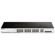 D-link switch 24 porte giga 4 porte combo sfp