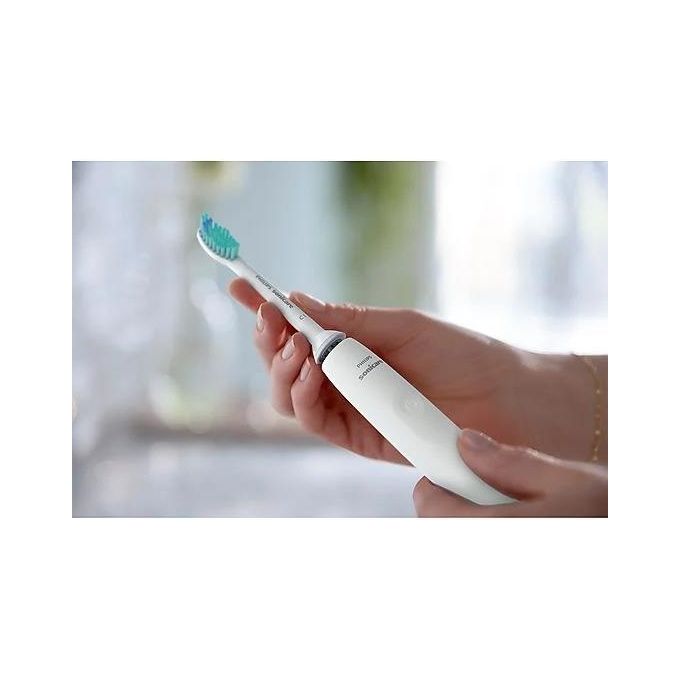Philips HX3651-13 Sonicare Serie 2100 Spazzolino elettrico sonico 1 modalita' timer 2 min autonomia 336 h colore Bianco