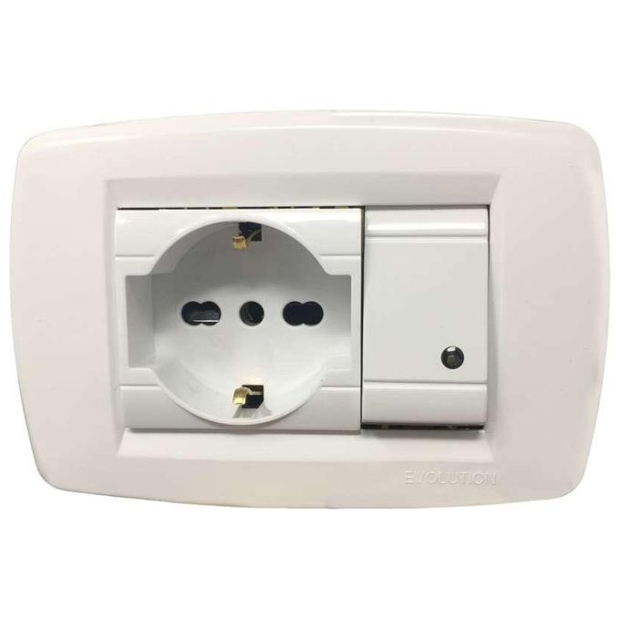 Poly Pool Placca Elettrica Bianco