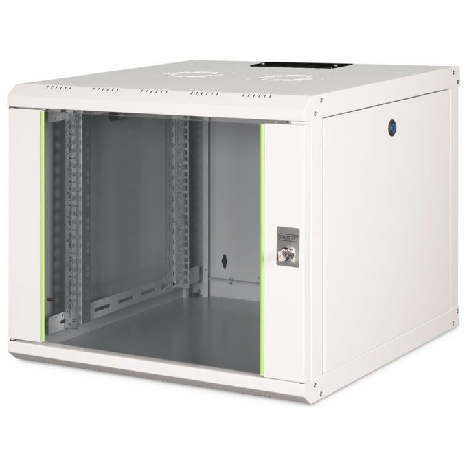 Digitus Armadio 9 Unita' Da Muro Linea Soho (A)470 X (L)600 X (P)560 Mm. Colore Grigio Chiaro Ral7035