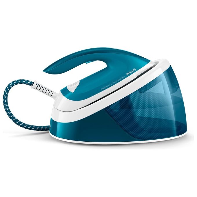 Philips GC6815-20 PerfectCare Compact Essential Ferro da Stiro con Caldaia 2400 W 6 bar 360 g-min serbatoio 1,3 L colore Bianco Blu