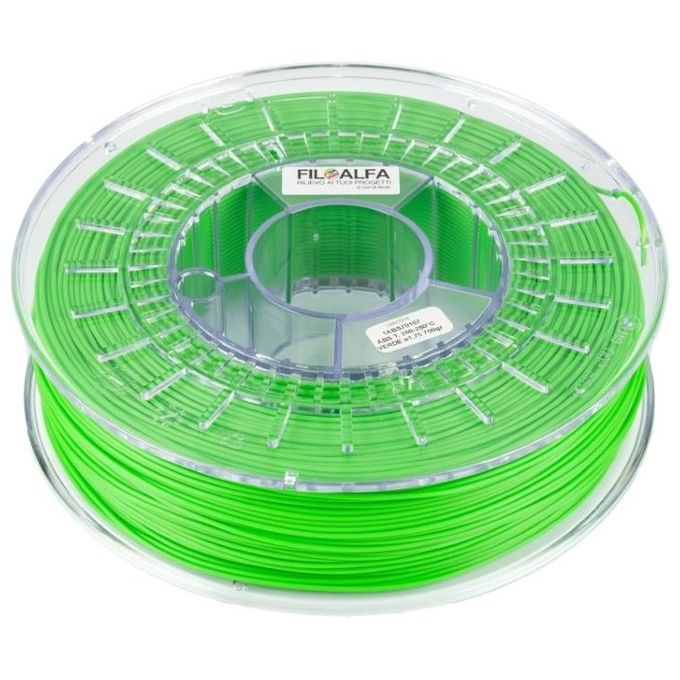 FILOALFA 2ASP70107 ABSpeciale Filamento per Stampante 3D ABS 2.85 mm colore Verde