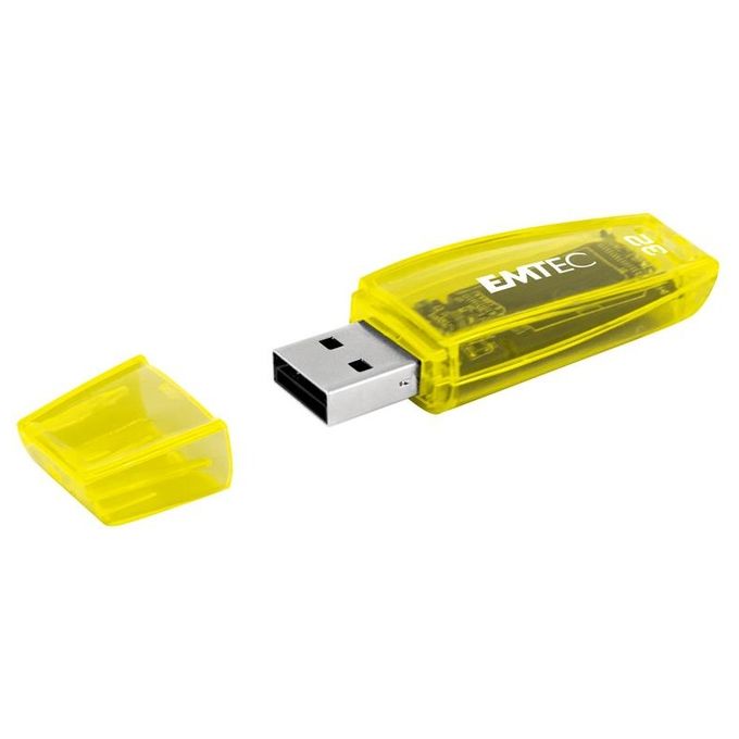 Emtec ECMMD8GC410P3NEO C410 Neon Chiavetta USB 2.0 8 GB Confezione 3 pezzi colore Arancione Rosa Giallo