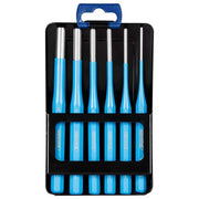 GEDORE 316 D GEDORE BLU Set di punzoni da pinza 6 pz in cassetta metallica temprati e temperati conformi DIN 6450 colore Blu