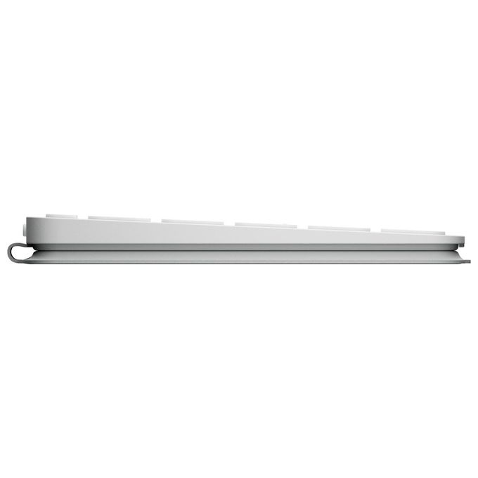 Logitech 920-013013 Keys-To-Go 2 Tastiera Wireless Bluetooth QWERTY Italiano per iPad iPhone Mac colore Bianco