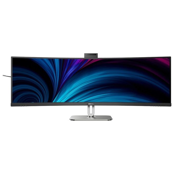Philips 49B2U5900CH-00 Serie 5000 Monitor PC 49'' 32:9 Dual QHD VA LCD 4 ms USB-C Dock Webcam Altoparlanti Integrati colore Nero