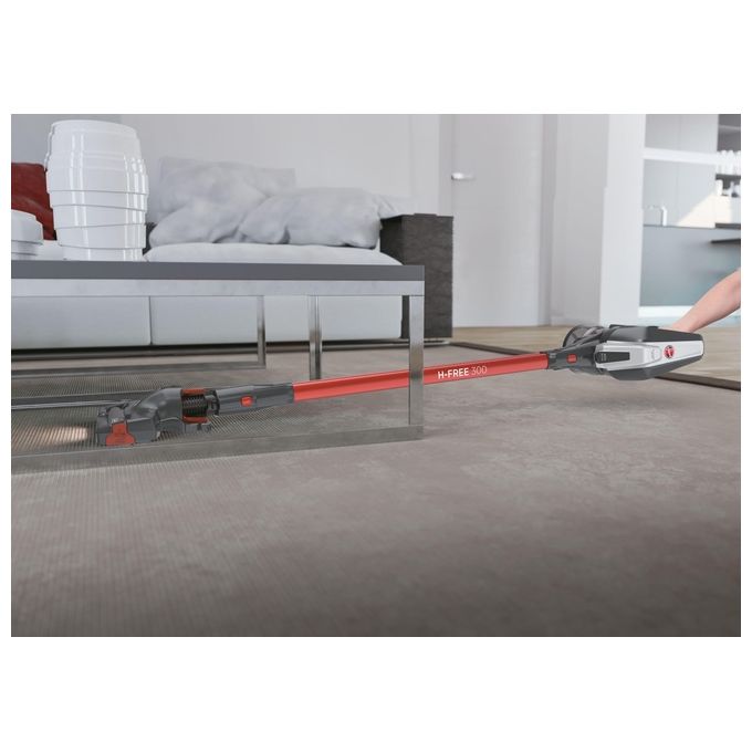 Hoover 39400957 H-FREE 300 Aspirapolvere a bastone 2 in 1 Senza sacchetto 0,7 L 240 W colore Grigio Titanio