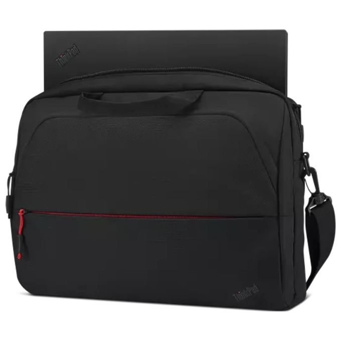 Lenovo 4X41D97727 ThinkPad Essential Topload Eco Borsa per Notebook 13'' 14'' Nylon Riciclato Tracolla Regolabile Fascia Trolley colore Nero