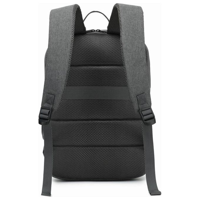 Celly DAYPACKGR Zaino Porta PC Casual da Viaggio 15.6'' 3 Scomparti Spallacci Regolabili colore Grigio
