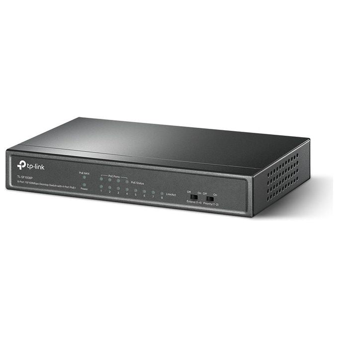TP-LINK Switch 8-port 10-100m Desktop Poe
