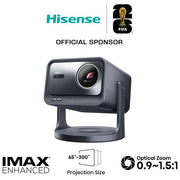 Hisense C2 PRO Videoproiettore Laser 4K UHD 2600 ANSI Lumen Smart VIDAA U7 HDR10+ DTS Virtual X colore Grigio