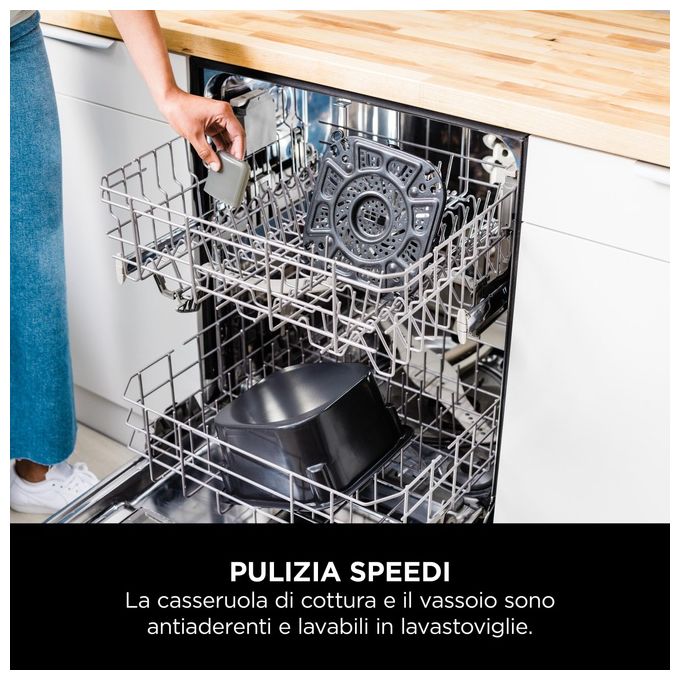 Ninja Speedi ON400EU Pentola Elettrica Rapida e Friggitrice ad Aria
