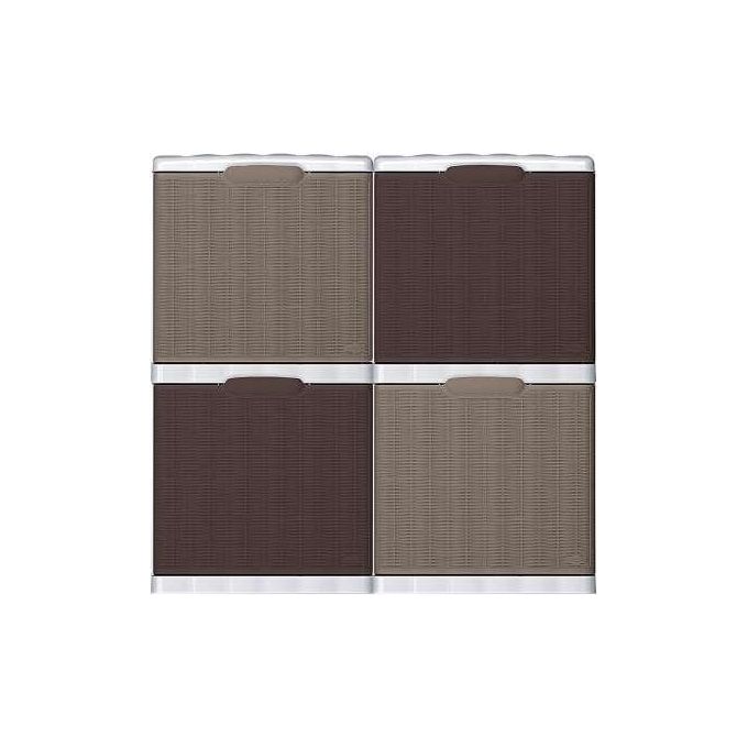 Stefanplast Scarpiera Elegance Moka 40x30x40cm