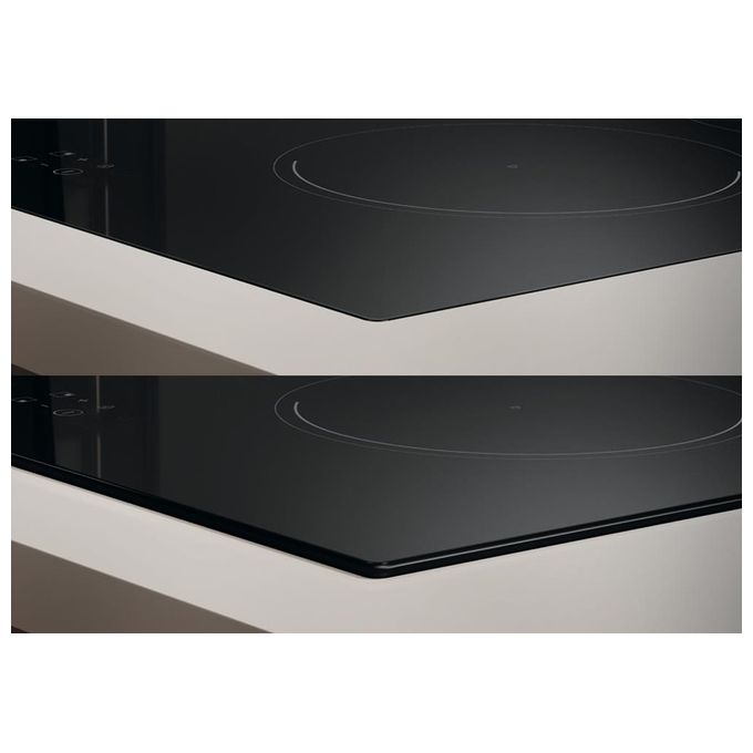 Candy CI642C-E1 Idea - Piano cottura induzione, 59 cm, 4 zone, funzione Booster, Power Management, controlli touch, Nero