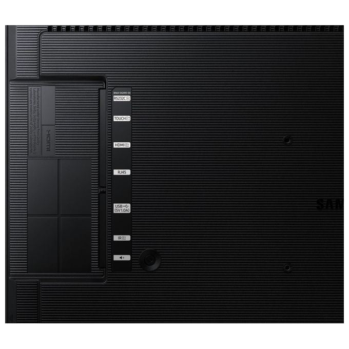 Samsung LH24QBCTBGCXEN QB24C-T Display Touch Segnaletica Digitale 24'' Full HD 250 cd-m² Tizen Wi-Fi colore Nero