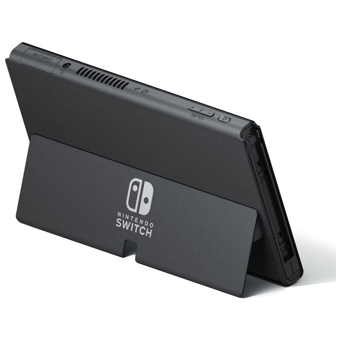 Nintendo, Switch OLED Neon Rosso-Blu, Console Portatile, Schermo 7 pollici, 64 GB