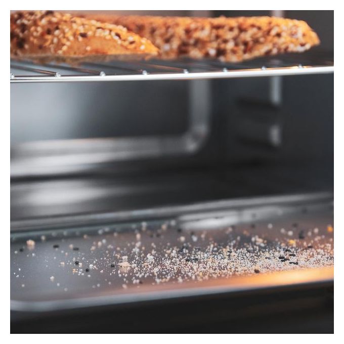 Cecotec 03820 BakeandToast 4600 Black Gyro Forno a Convezione 46 L 2000 W con Grill e Girarrosto (57x40x37 cm) colore Nero
