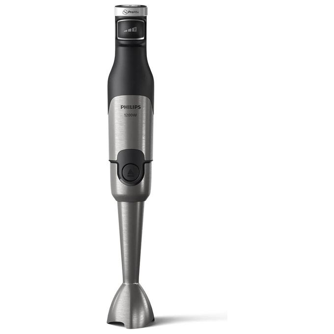 Philips HR2685-00 Serie 5000 Frullatore a Immersione 1200W ProMix con Robot da Cucina 1.7L Tritatutto 0.5L e Frullino colore Nero