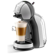 KRUPS KP123B Mini Me Macchina Espresso Automatica Nescafe Dolcegusto in Grigio Artico e Nero per Bevande Diversificate