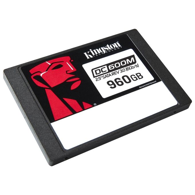 Kingston SEDC600M-960G DC600M SSD Enterprise SATA III 2.5'' 960 GB Impiego Misto 3D TLC NAND