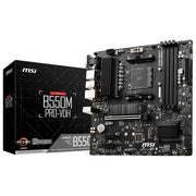 MSI 7C95-017R PRO-VDH Scheda madre micro ATX AMD B550 DDR4 Dual-channel M.2 HDMI 2.1 DisplayPort VGA colore Nero