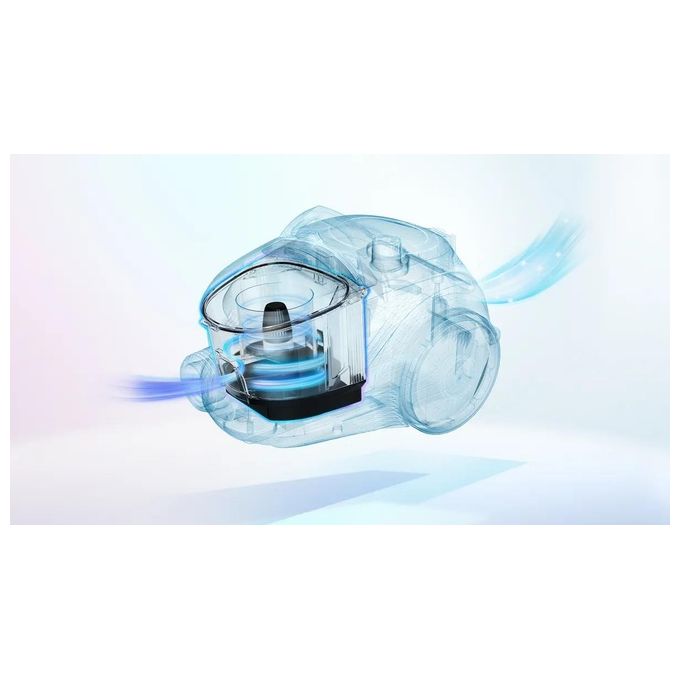 Bosch BGS21CAR Serie 4 Aspirapolvere a traino senza sacchetto 2 L 750 W 78 dB colore Rosso