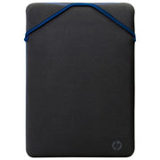HP Protective Reversibile Sleeve per Notebook fino a 15.6'' Design Reversibile Nero-Blu