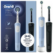 Oral-B VITALITY PRO DUO Spazzolino elettrico rotante-oscillante 3 modalita' timer 240h autonomia colore Nero e Blu