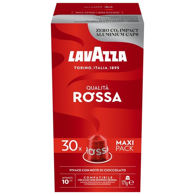Lavazza 7035 Capsule Caffe' Lavazza Nespresso Qualita' Rossa
