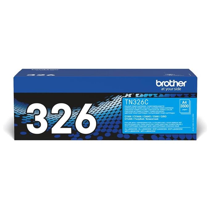 Brother Toner Tn-326c 3500pg. per Hl-l8250-l8350 Dcp-l8400-l8450 MFC-l8650-l8850