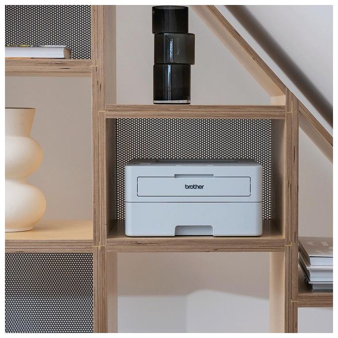 Brother HL-L2865DW Stampante Laser Monocromatica A4 34 ppm 1200x1200 DPI Fronte Retro Wi-Fi Ethernet LCD colore Bianco